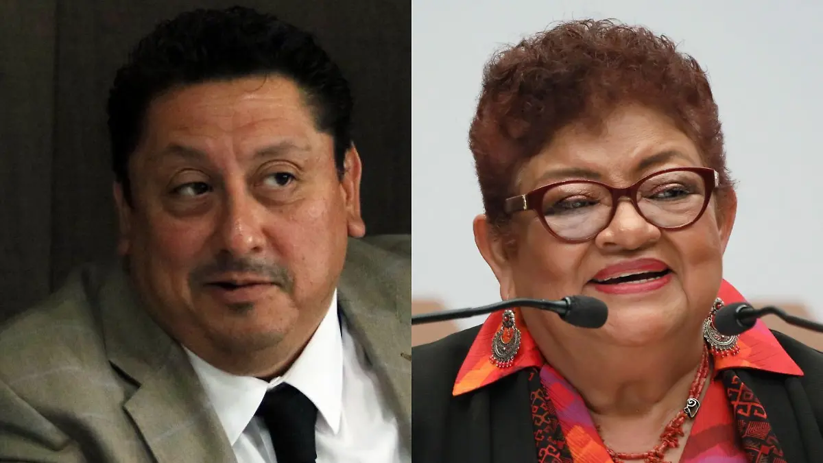 Uriel García y Ernestina Godoy 